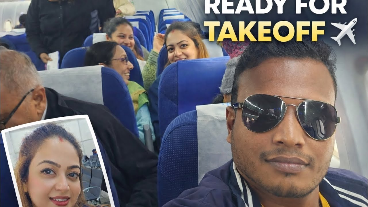 Ready for Takeoff ✈️ Our Family Trip Beginsटेकऑफ़ के लिए तैयार ✈️ हमारी फ़ैमिली ट्रिप शुरू हो रही है