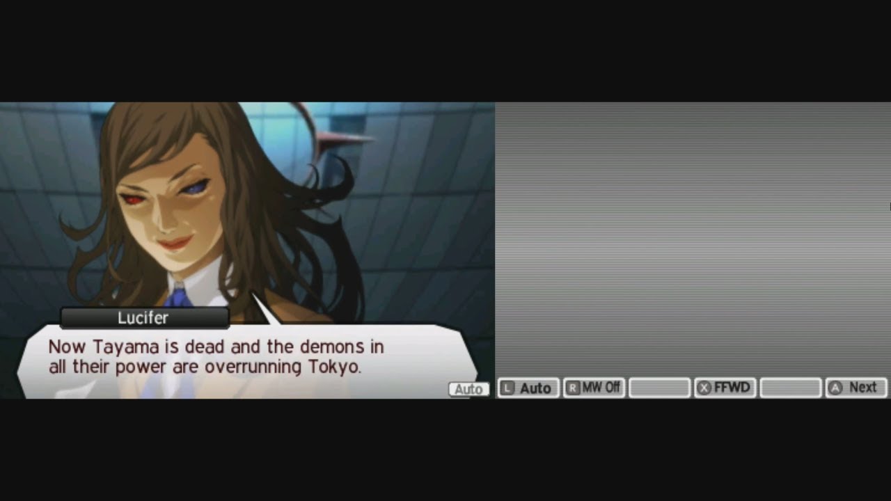 Shin Megami Tensei IV(Citra): Walter becomes Lucifer | Reverofenola