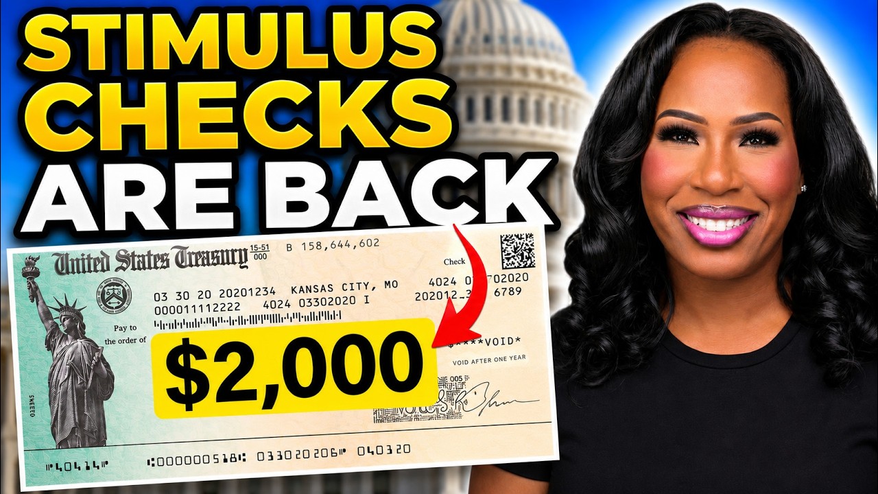 STIMULUS-ЧЕКИ НА $2000: ДИВИДЕНДЫ ОТ ТАРИФОВ + ВЫПЛАТЫ $1500 ДОМОХОЗЯЙСТВАМ, ПОСОБИЯ ПО БЕЗРАБОТИ...