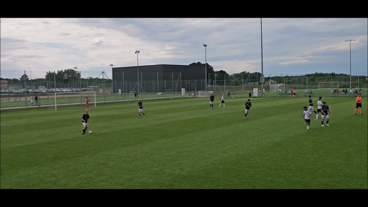 Legia U17 - Viking Stavanger U17 (2009 i mł.), skrót, sparing lato 2025 r.