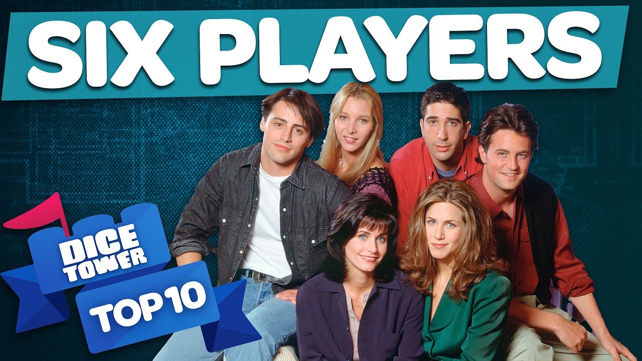 Top 10 Games for Six Players
