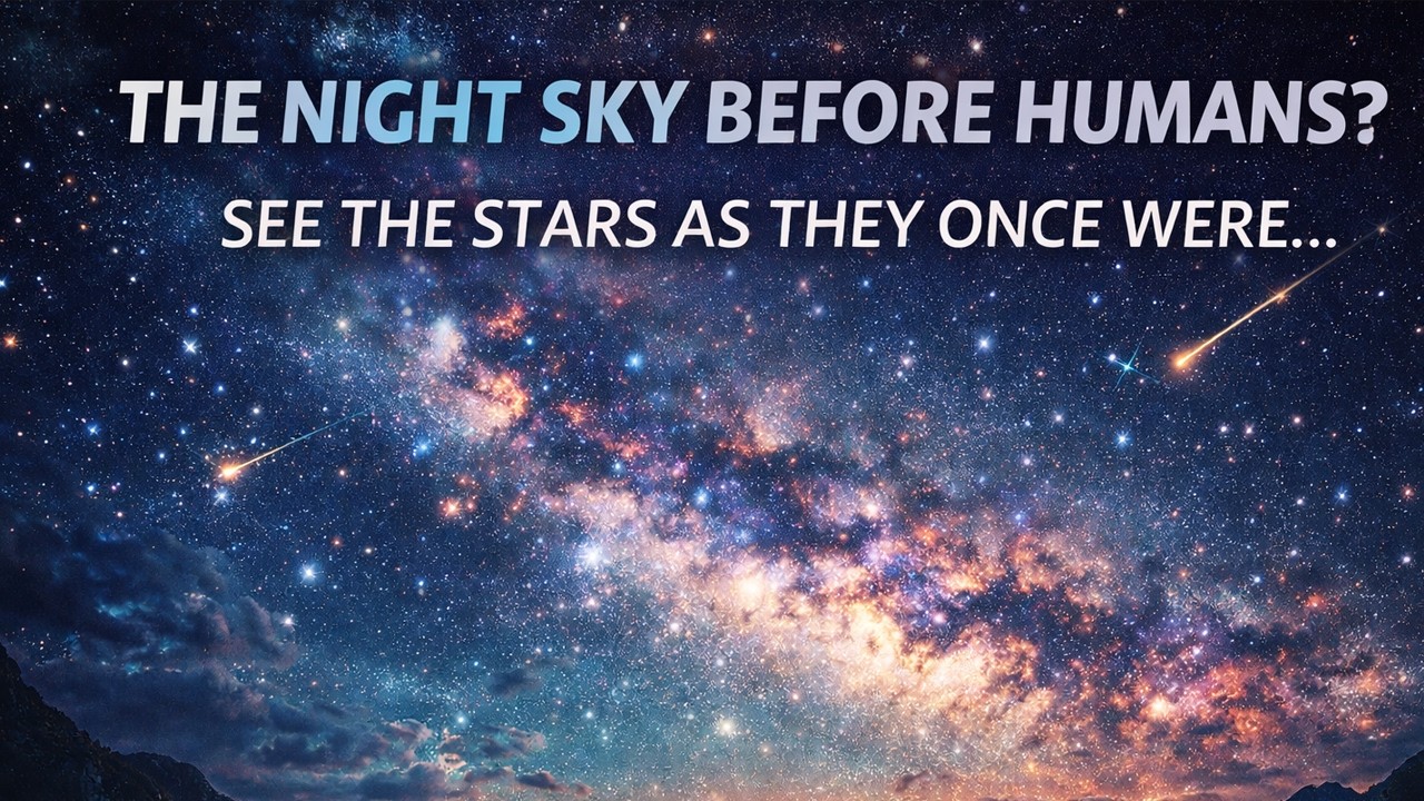 Before Humans: The Silent Night Sky | Science for Sleep