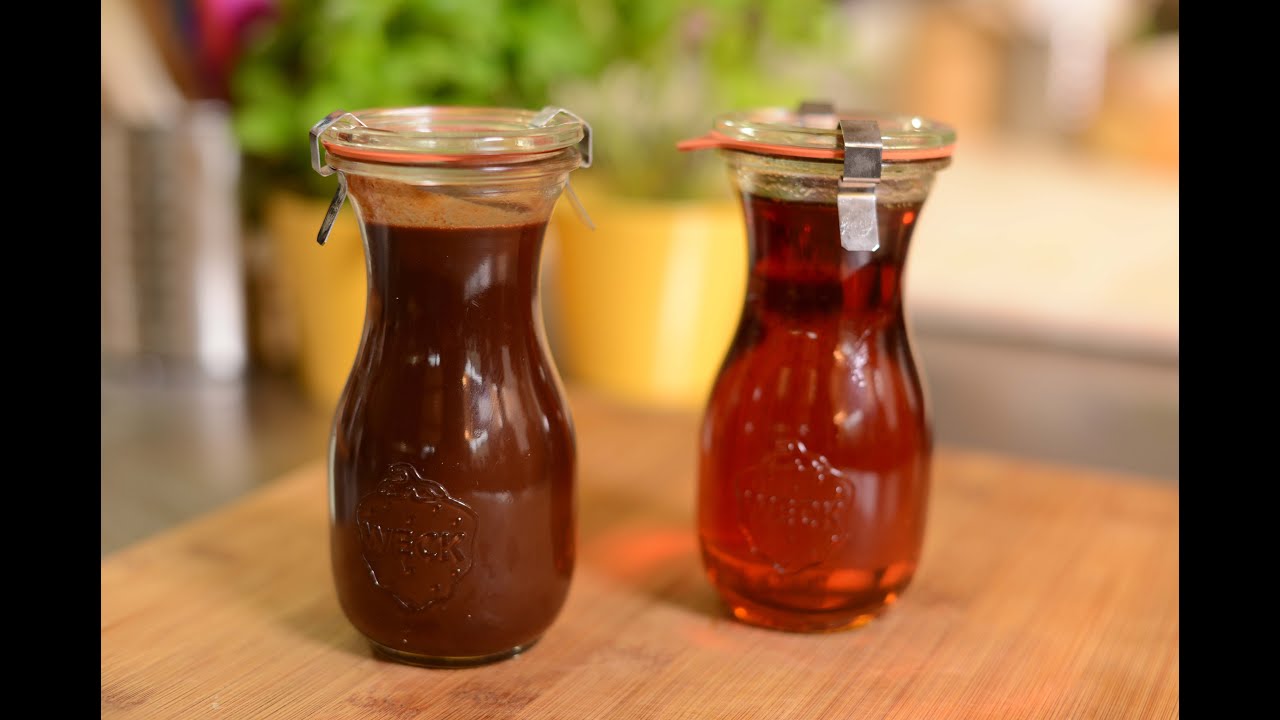 DIY - Karamelsaus en chocoladesaus