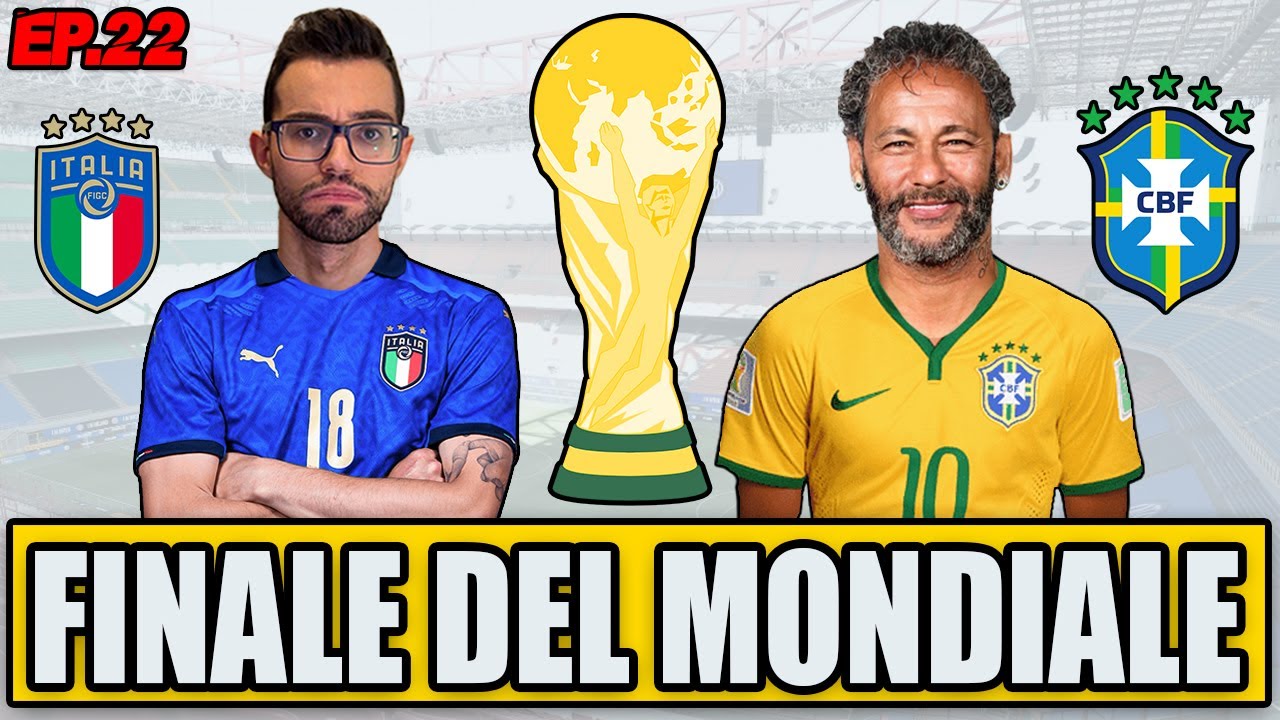 🥇 FINALE DEL MONDIALE: ITALIA VS BRASILE! LA PARTITA DELLA VITA! FIFA 22 CARRIERA GIOCATORE #22