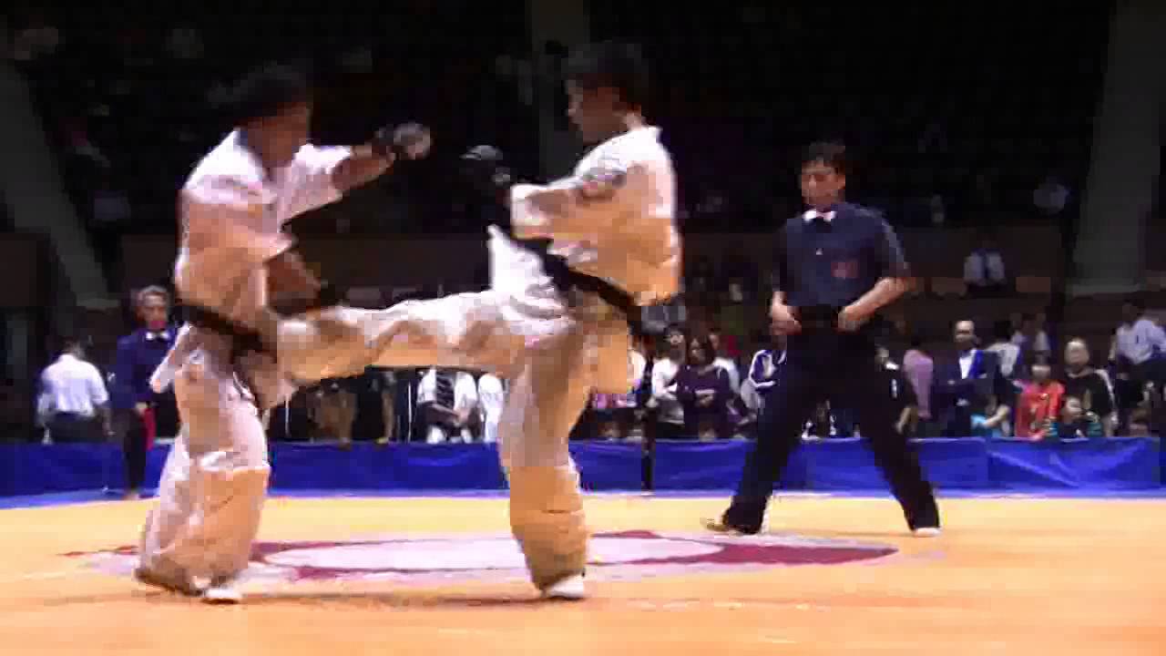 【IBKO】第7回全日本大会_組手_高校生_決勝戦