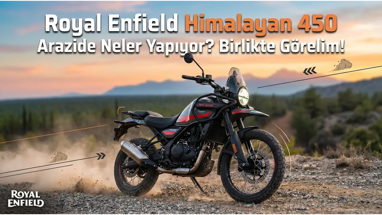 ROYAL ENFİELD HİMALAYAN 450 ARAZİDE KENDİNDEN 40 KG HAFİF RAKİPLERİ İLE SÜREBİLİYOR #royalenfield