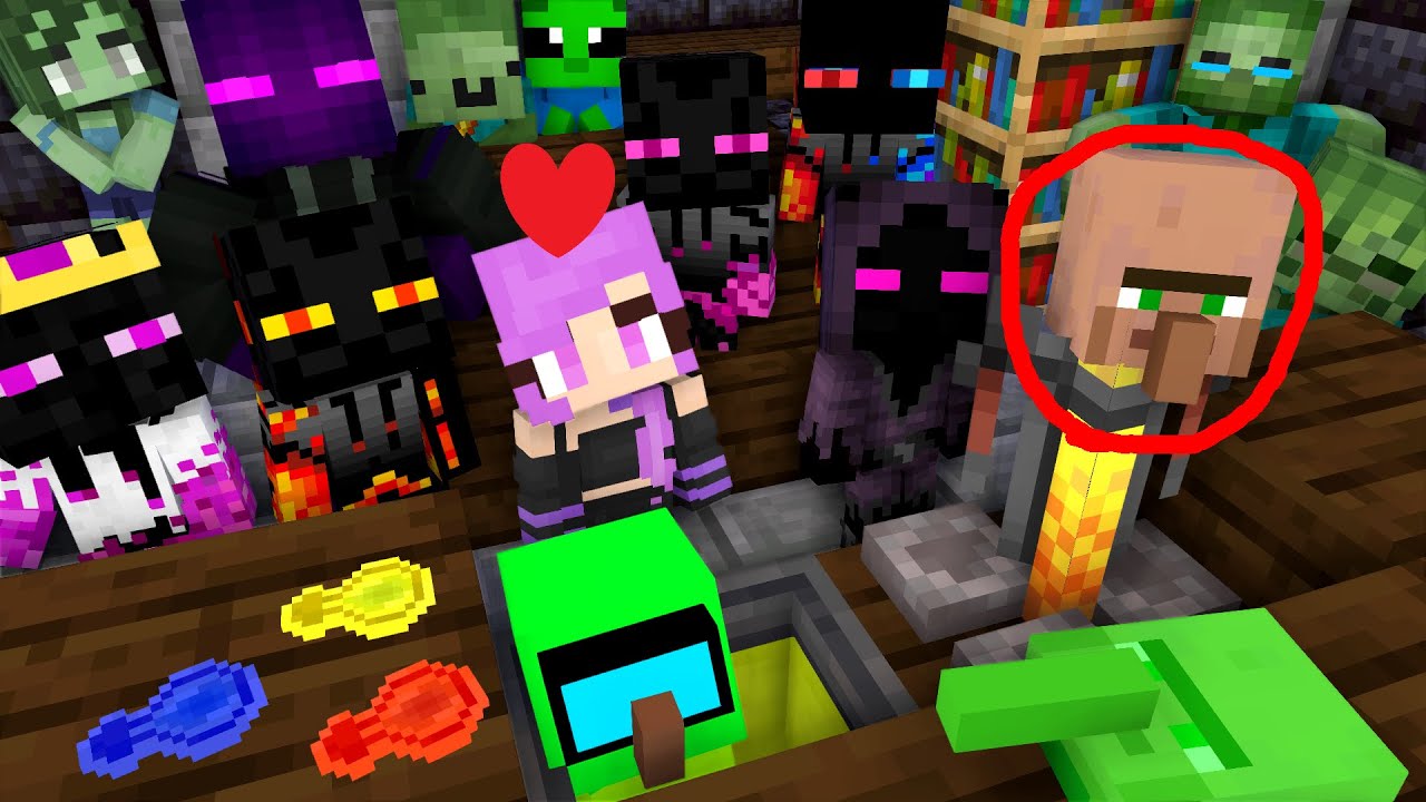 Monster School: Brewing Among Us ALL EPISODE 1 (Minecraft Animation)