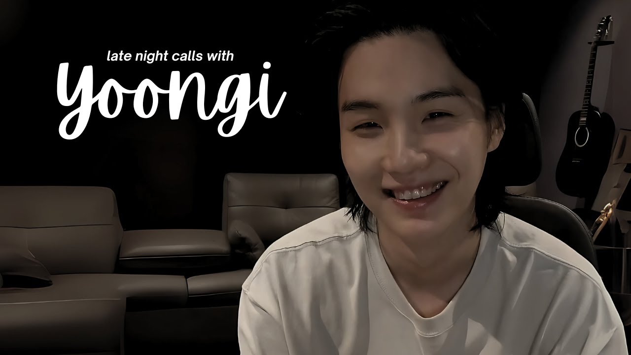 bts week: late night calls with yoongi (pov: pregnant)