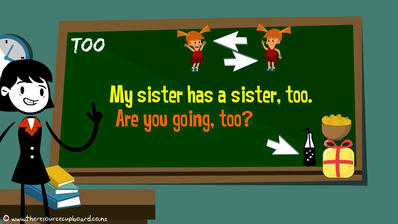 To Too Two Explainer Video for children