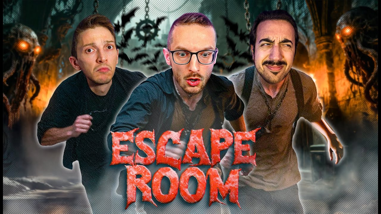 DOBBIAMO FUGGIRE DA UN CASTELLO MALEDETTO! | ESCAPE ROOM con Rohn, Dread e Delux
