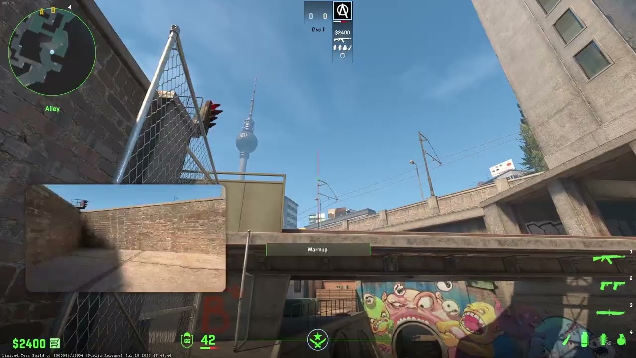 Overpass B Site Smoke Lineups for CS2