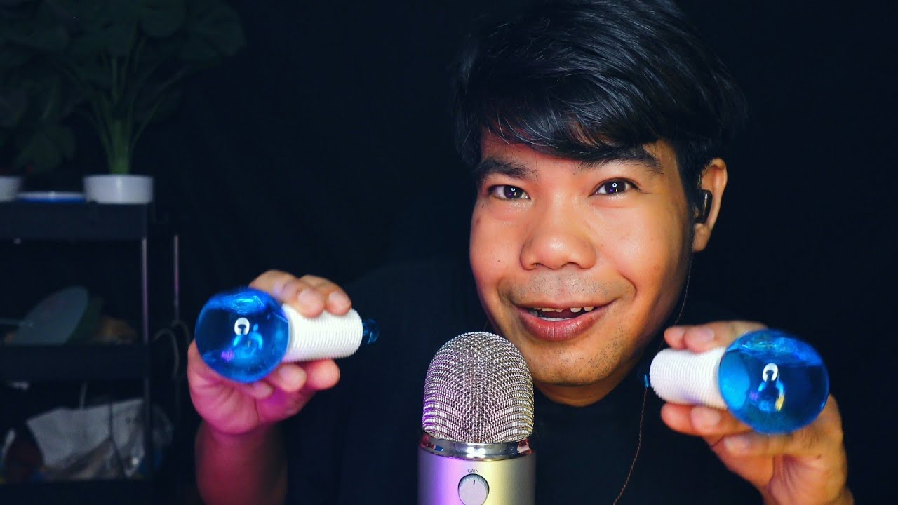 ASMR Thai | Mouth sounds & Water Globes