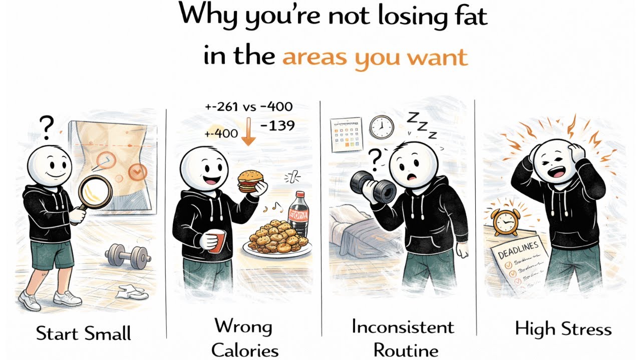 Why you&rsquo;re not losing fat in the areas you want