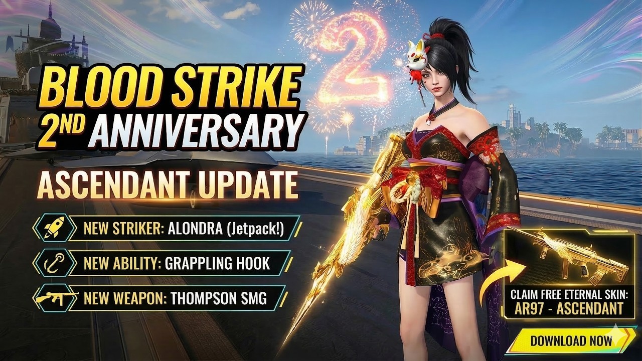 BLOOD STRIKE - NEW UPDATE + NEW ETERNAL AR97 ASCENDANT + WILDCARDS