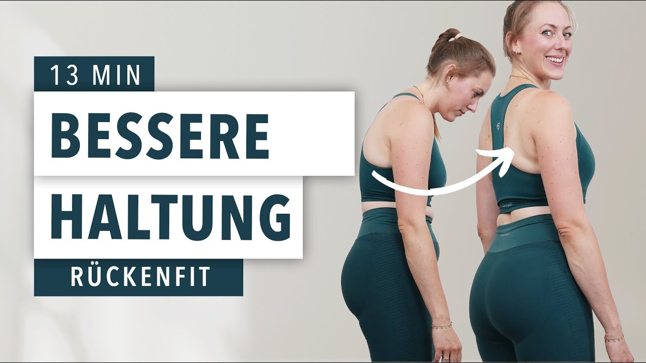 HALTUNG VERBESSERN | ANTI RUNDRÜCKEN | BEGINNER WORKOUT