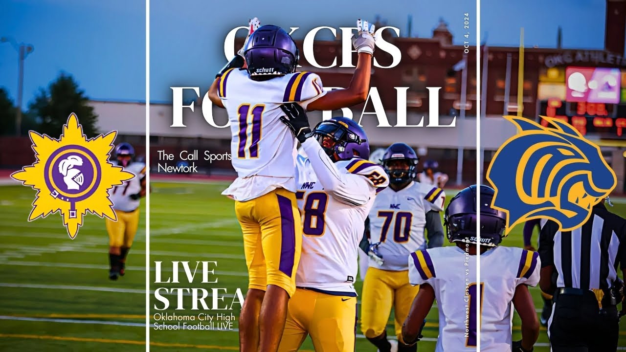 Northwest Classen vs Piedmont | OKLAHOMA HIGH SCHOOL FOOTBALL LIVE | 10/4/24