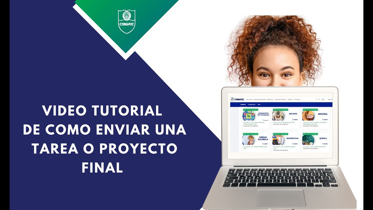 Como subir una tarea o proyecto final en la plataforma virtual de CENAPEC