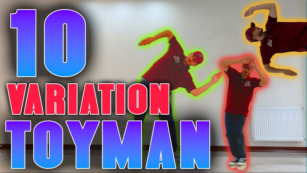 10 awesome and usfule TOYMAN Variations | DANCE TUTORIAL | Alireza Sonic