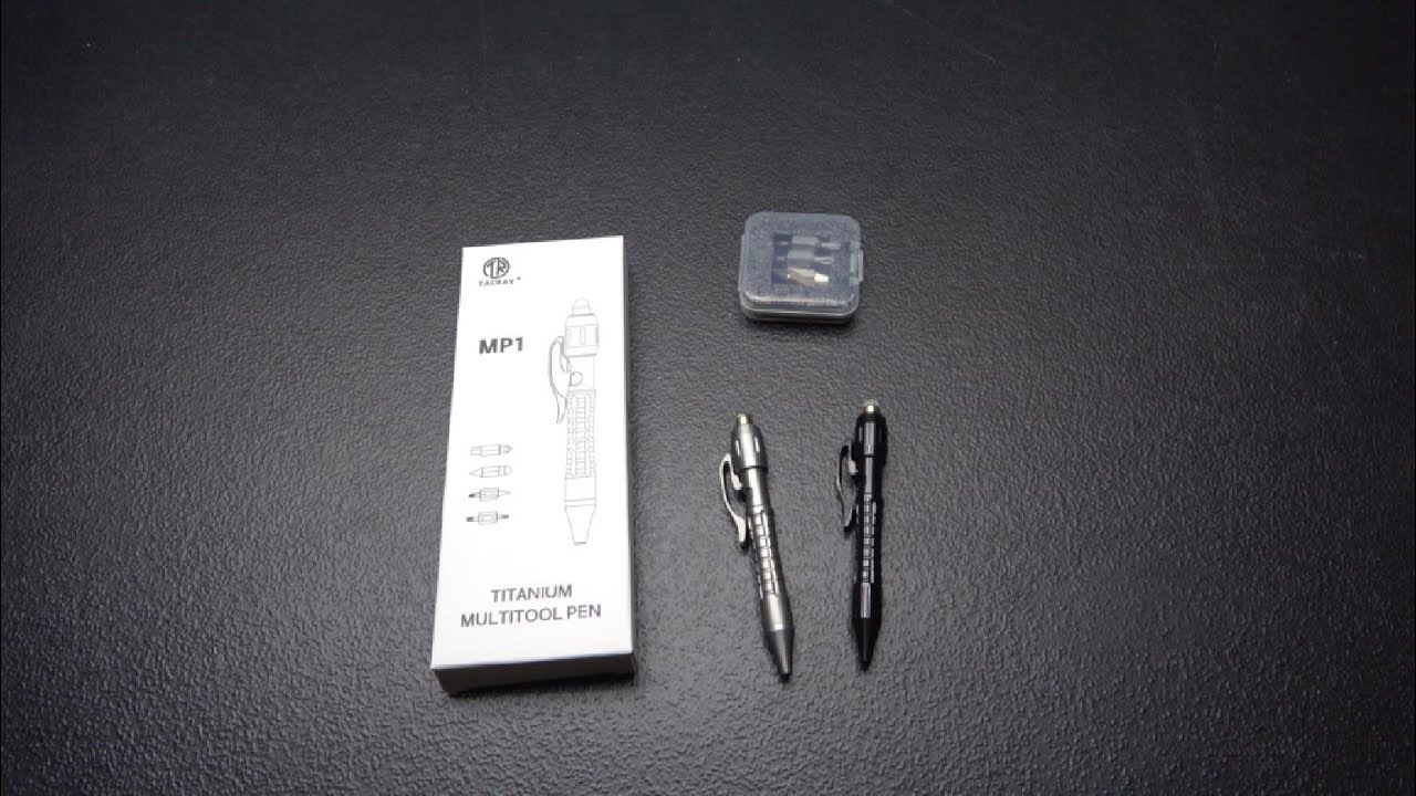 Ручка Tacray MP1 Titanium EDC с интересной фишкой...