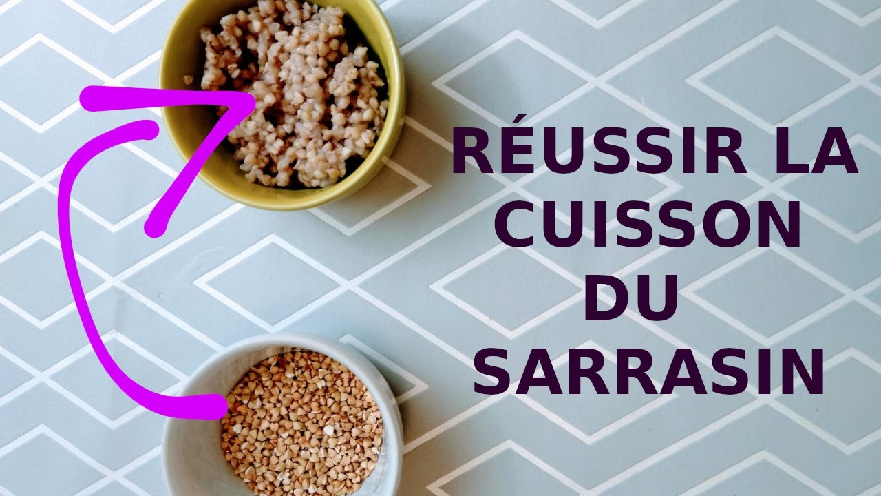 Cuisson Sarrasin PARFAITE : Stop &agrave; la Bouillie ! (Grains Fermes, Sans Gluten, 5 Min de Cuisson)
