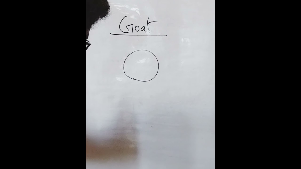 goat drawing easily