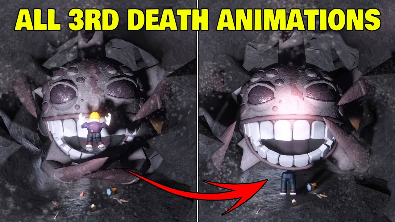 [ROBLOX] All 3rd Person Deaths & Jumpscares in Doors
