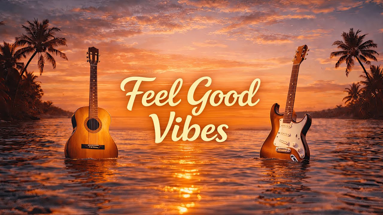 Electric Guitar Mix  // Spanish Acoustic Groove  // Feel-Good Vibes