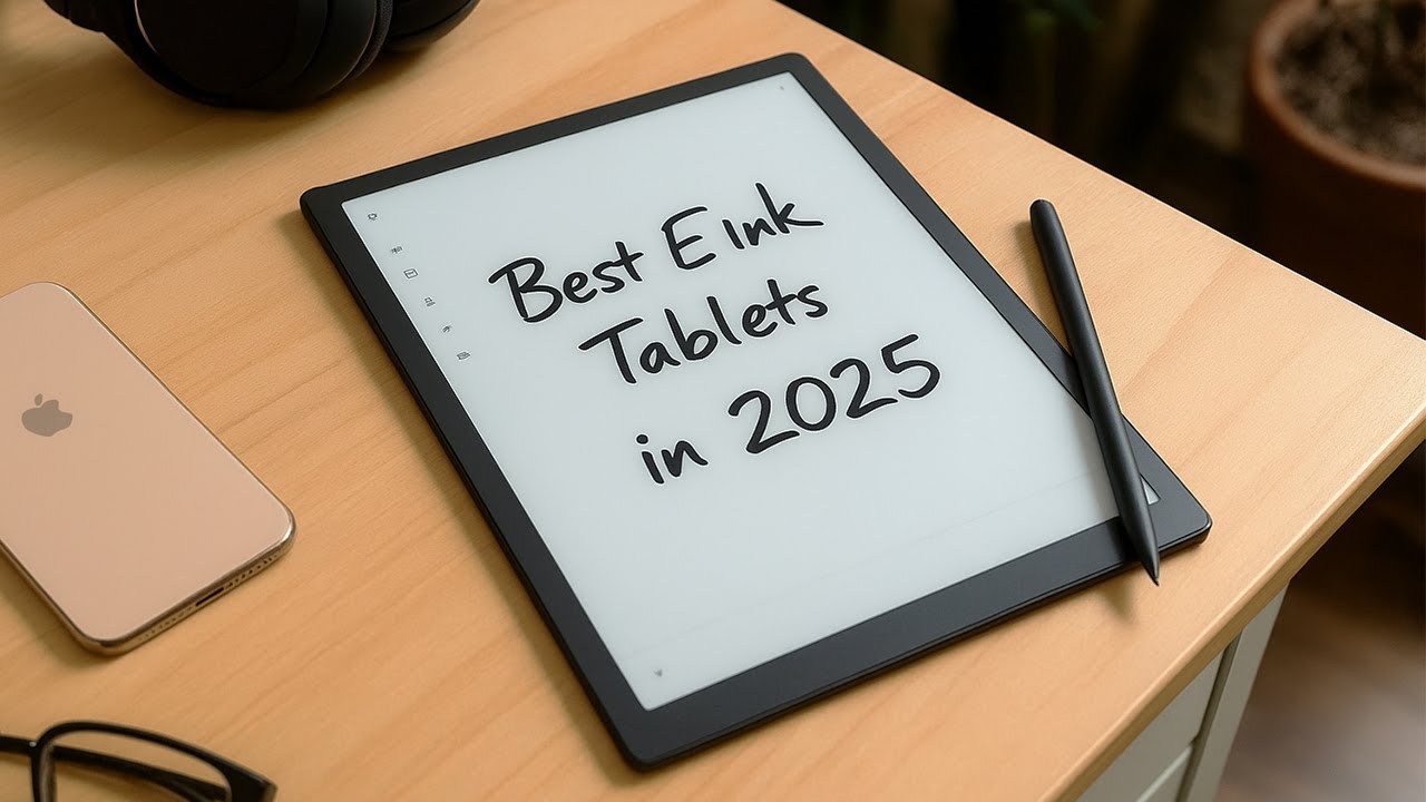 5 Best E Ink Tablets in 2025