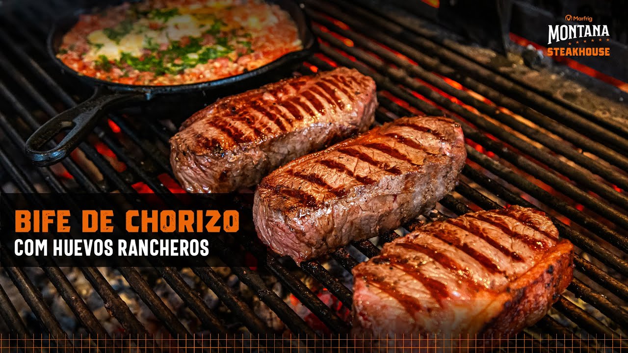 Marfrig Montana Steakhouse -  Receita Chorizo em Bifes com Huevos Rancheros