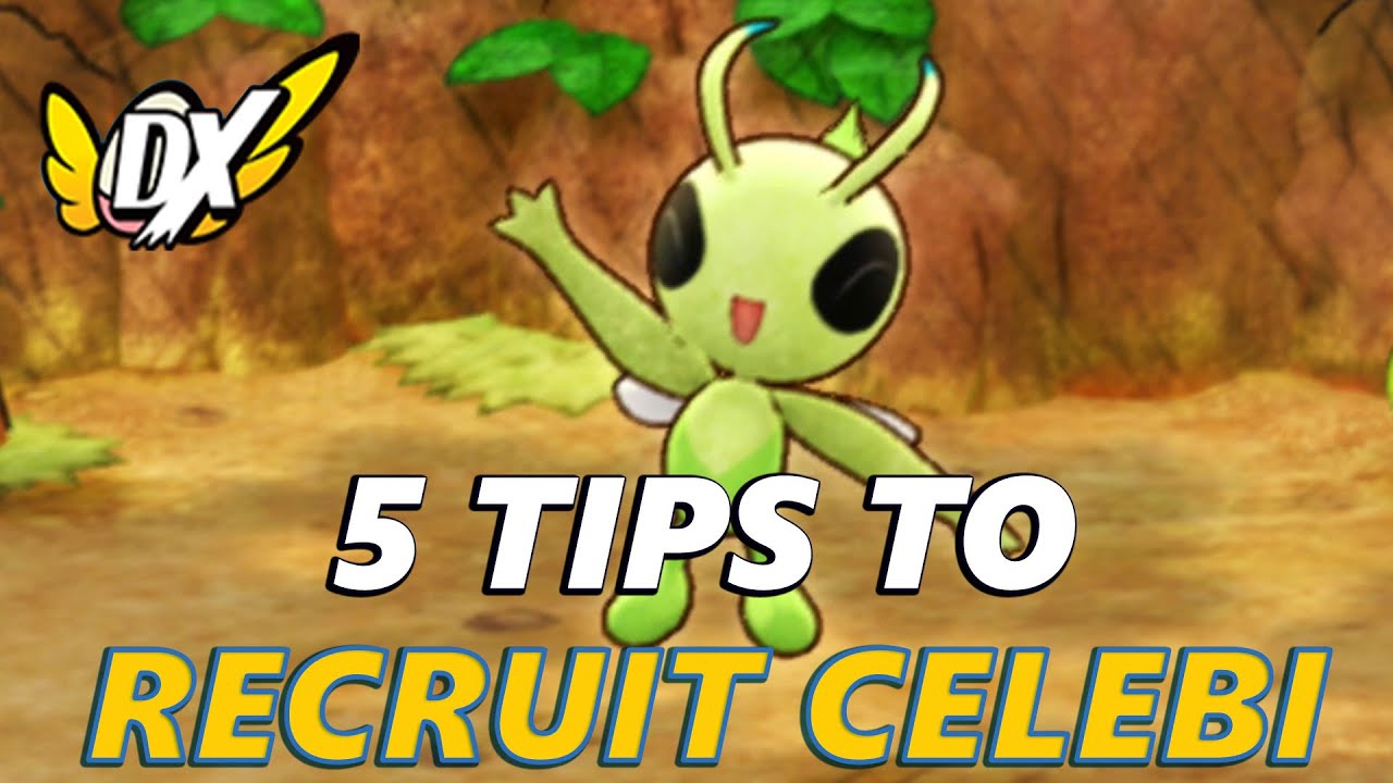 Как нанять Селеби в Pokemon Mystery Dungeon: Rescue Team DX
