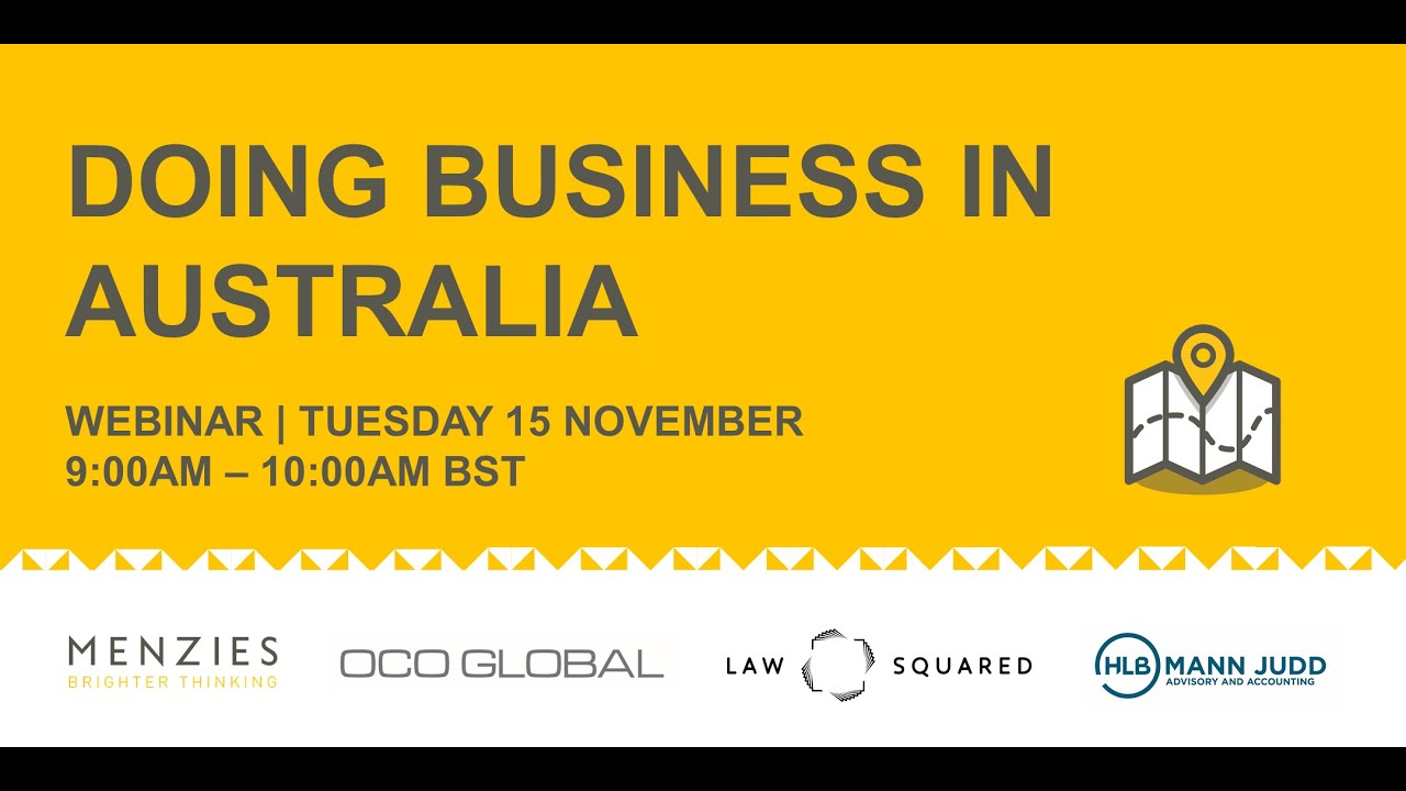 Doing Business in Australia