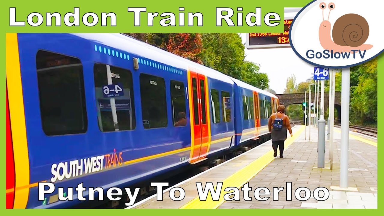 Putney To Waterloo Train Ride | London | UK | Slow TV | Episode 5 (2018)