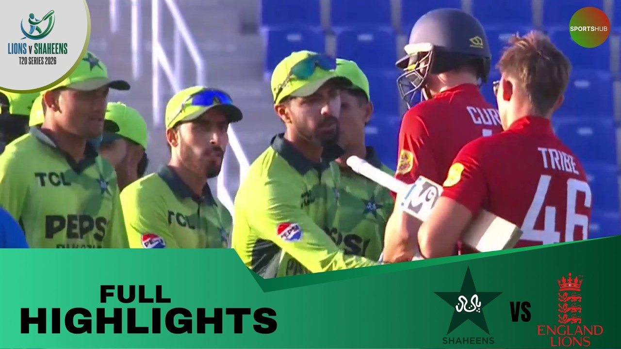 Full Highlights | Pakistan Shaheens vs England lions | Match 01 | T20I Series | ZN1K
