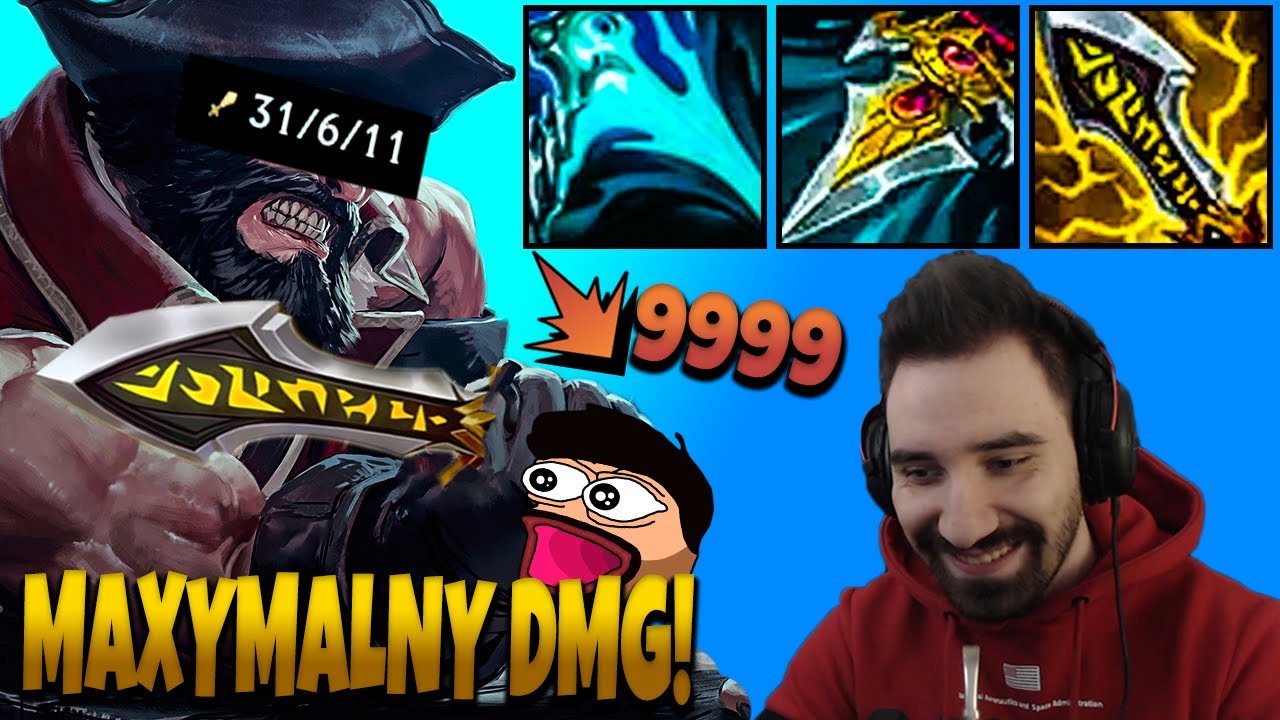 GANGPLANK ALE BUILD POD MAX DAMAGE! DOUBLE KILL Z JEDNEJ BECZKI XD! *TO JEST GIGA OP*