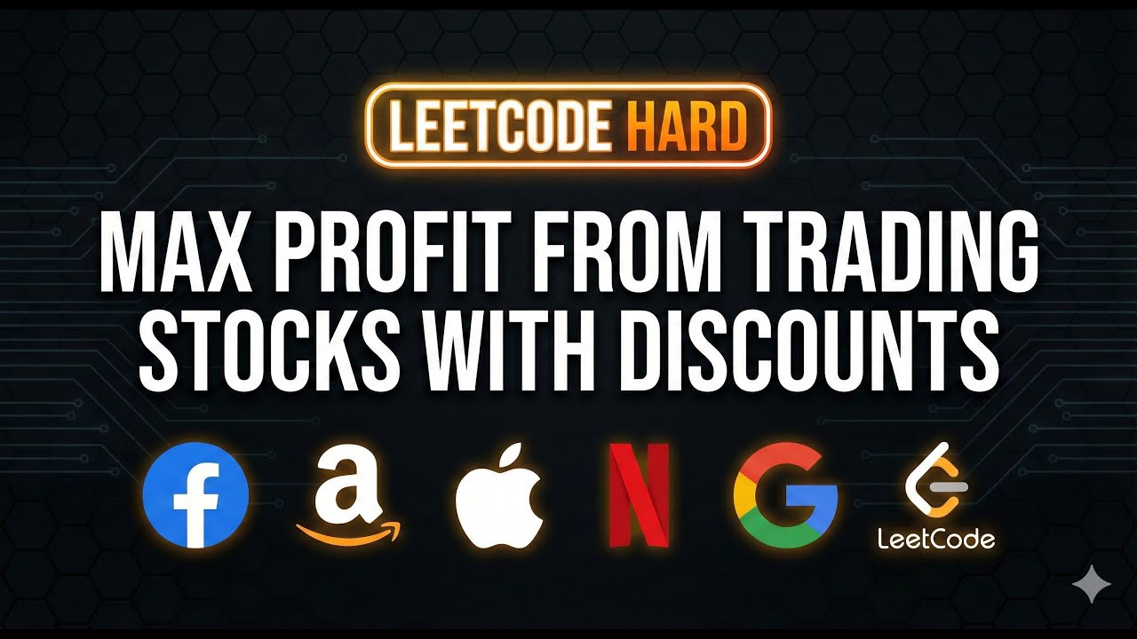 LeetCode Hard: Maximum Profit from Trading Stocks with Discounts
