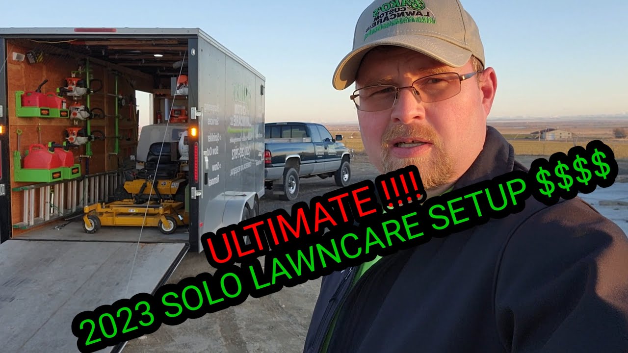 ULTIMATE 2025 SOLO LAWNCARE SETUP $$$$$