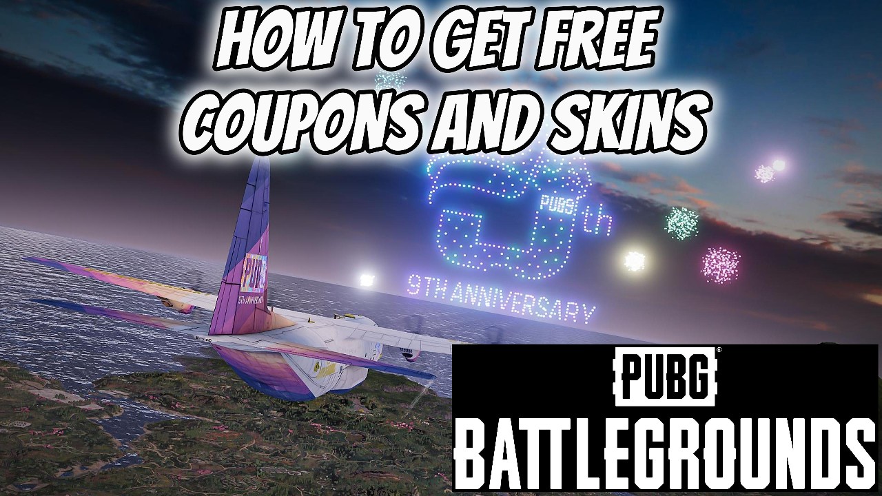 How to get Free Coupons and Skins | PUBG 9th Anniversary Event | (PC)