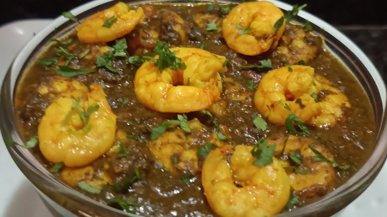 Andhra Style Kolambi Ambadi Bhaji Recipe | Spicy Prawn Ambadi Sabzi | #Village Style# Seafood Curry