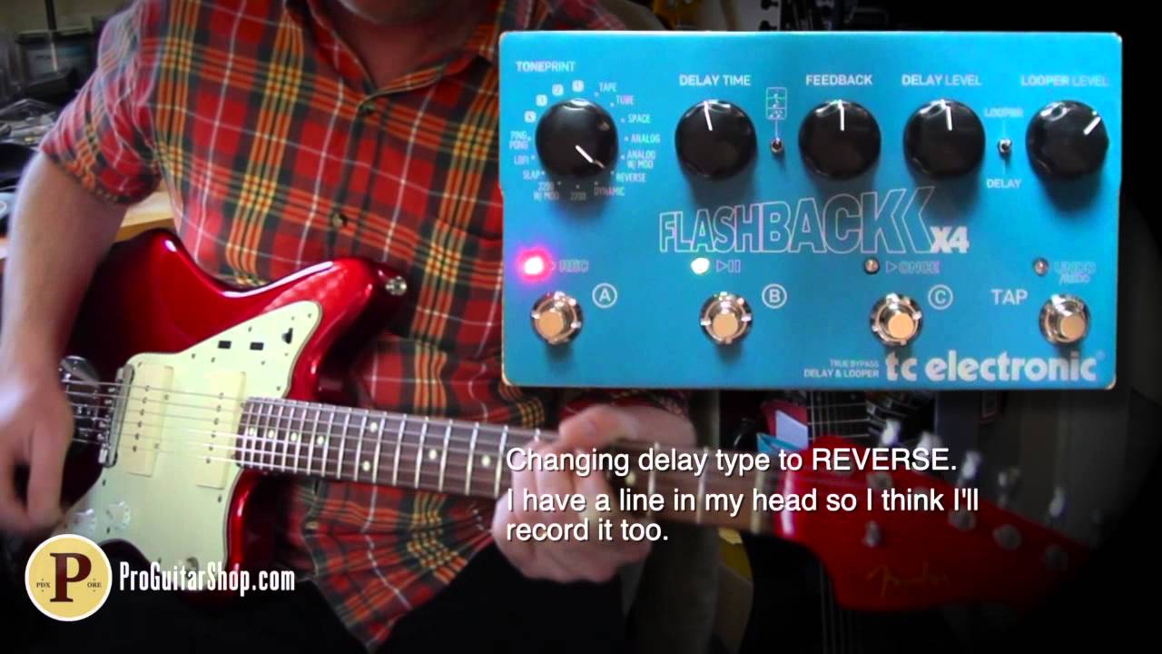 TC Electronic Flashback X4 - Looper