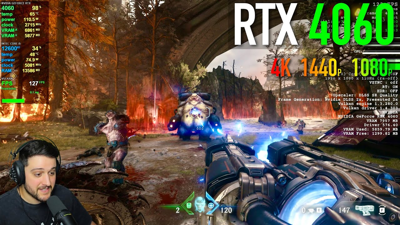 RTX 4060 - DOOM: The Dark Ages