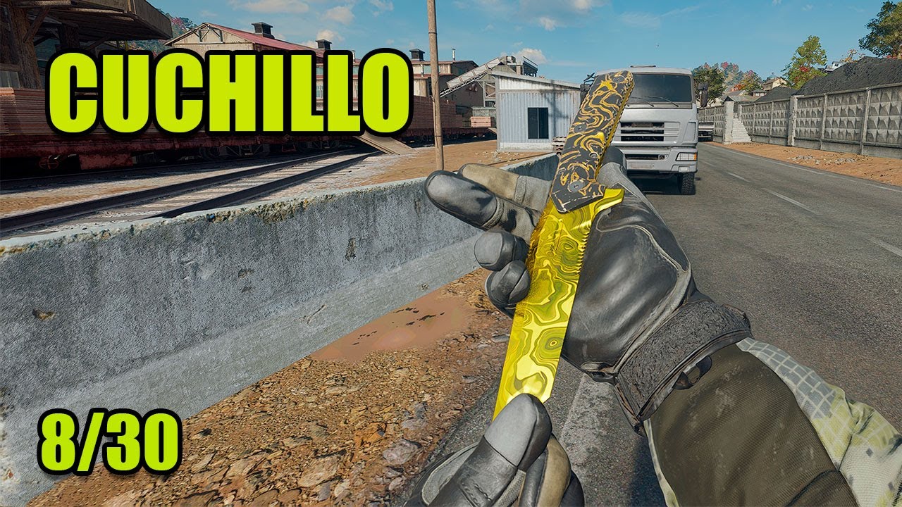 EN 3 MINUTOS SACAMOS EL CUCHILLO DE DAMASCO DORADO - WARZONE X BO7