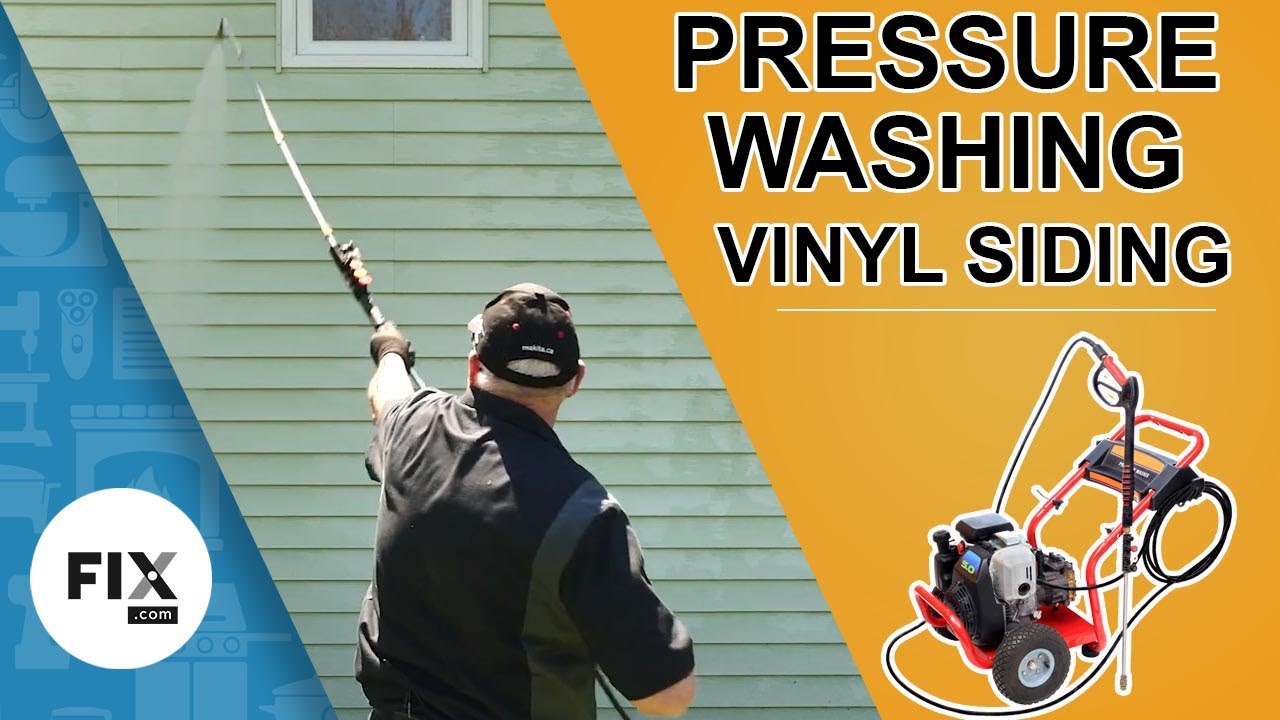 How to Pressure Wash Your Vinyl Siding | FIX.com