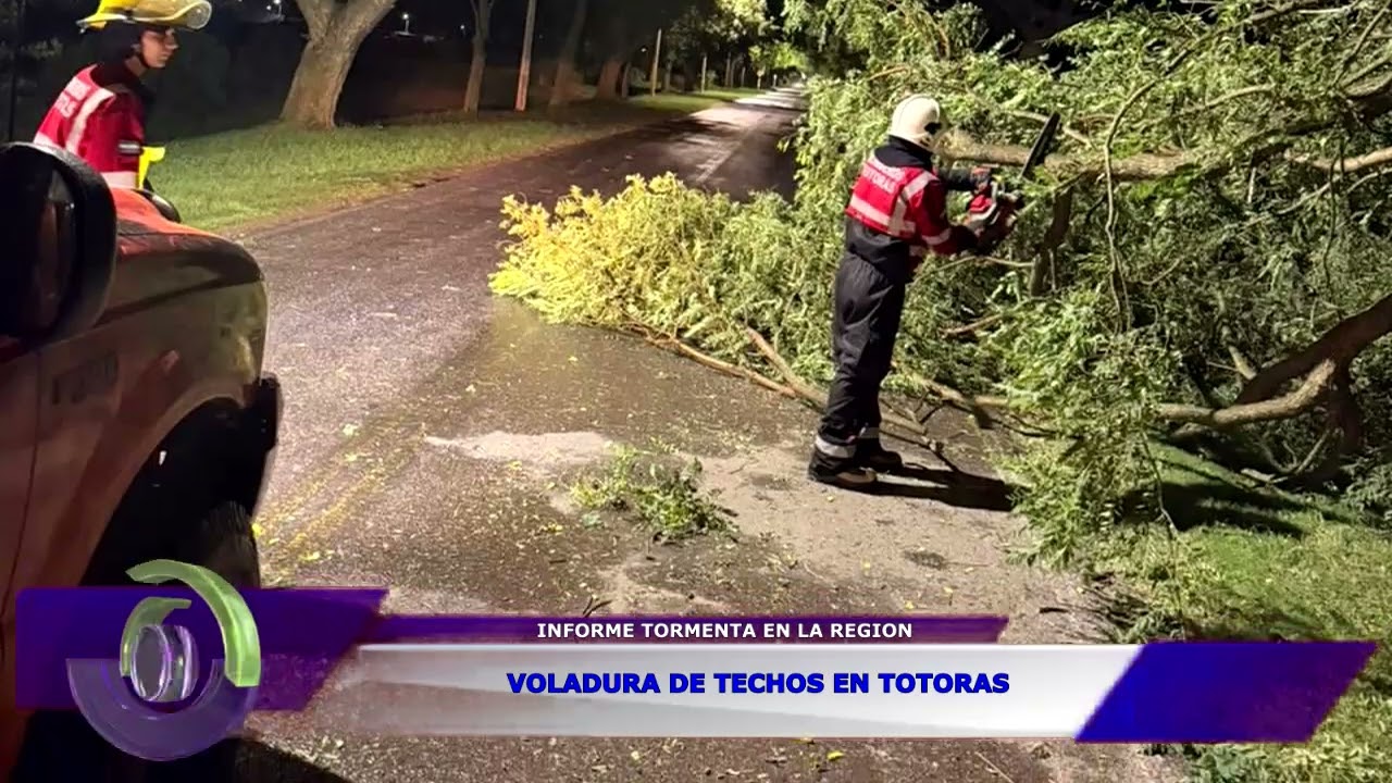 TOTORAS - INFORME TORMENTAS EN LA REGION