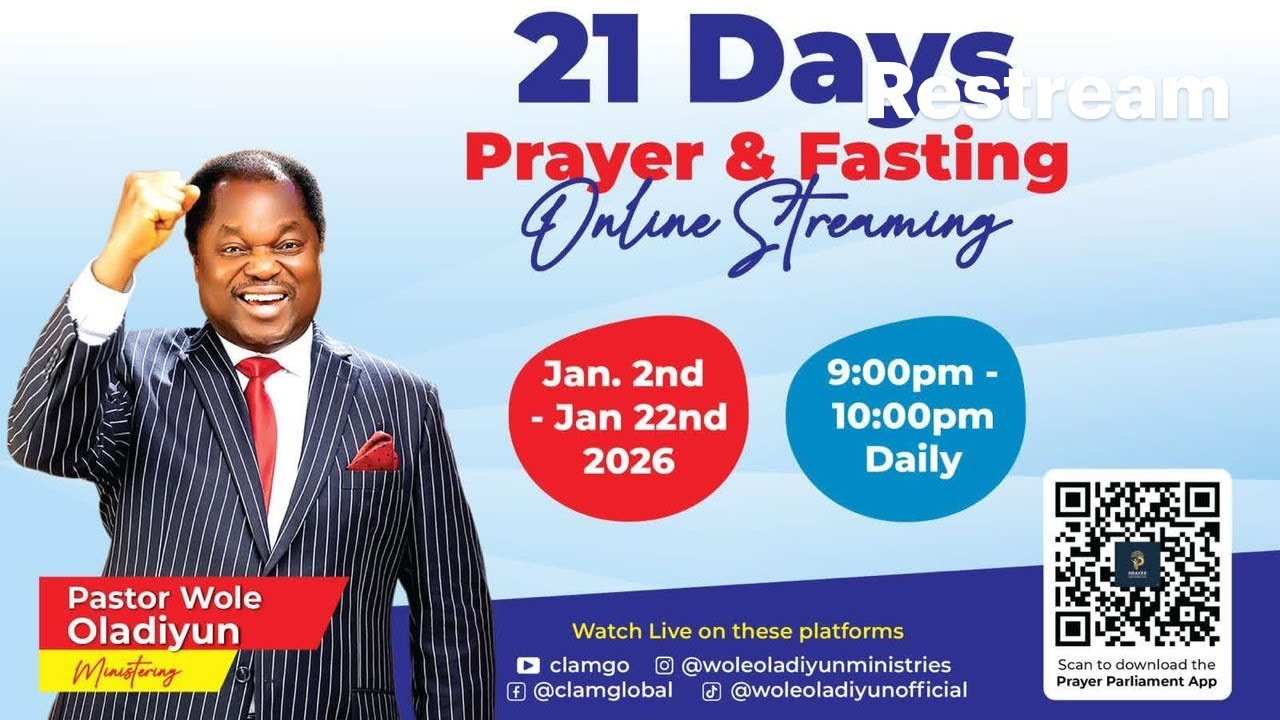 CLAM - 21 DAYS PRAYER AND FASTING - DAY 10