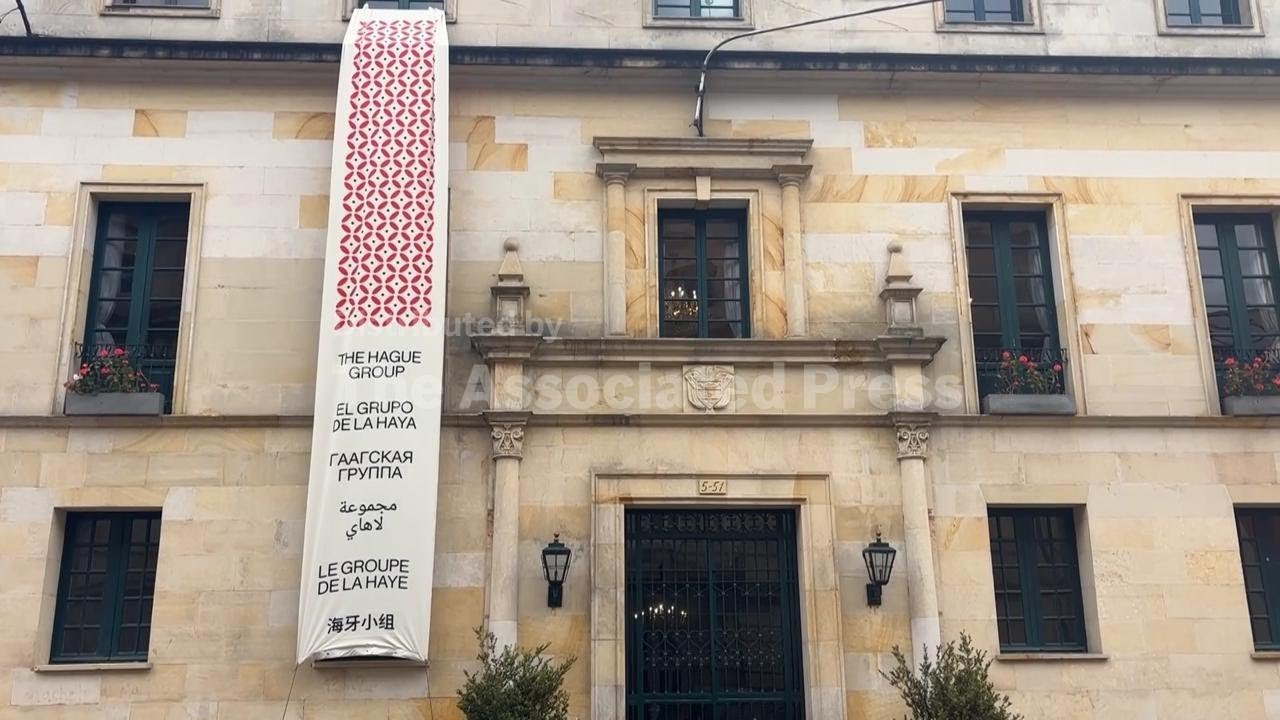 Group of countries meeting in Colombia agree to prevent supply of arms and fuel to Israel