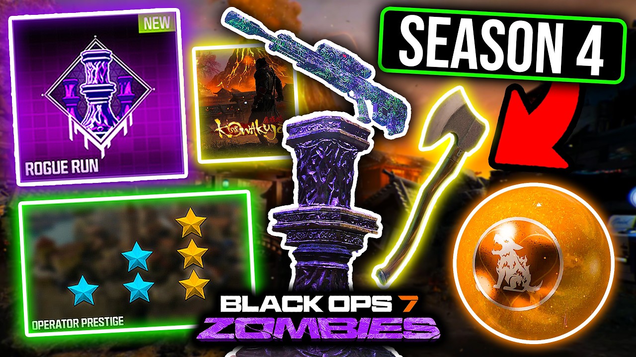ОГРОМНЫЕ, меняющие игру обновления в 4 СЕЗОНЕ BO7 Zombies!