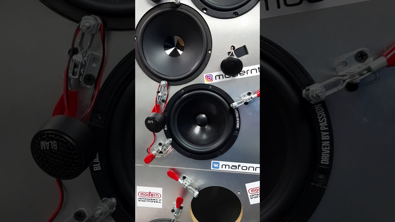 прослушка 1. Blam Express 165ES против Focal RCX165 и Hertz DPK 165