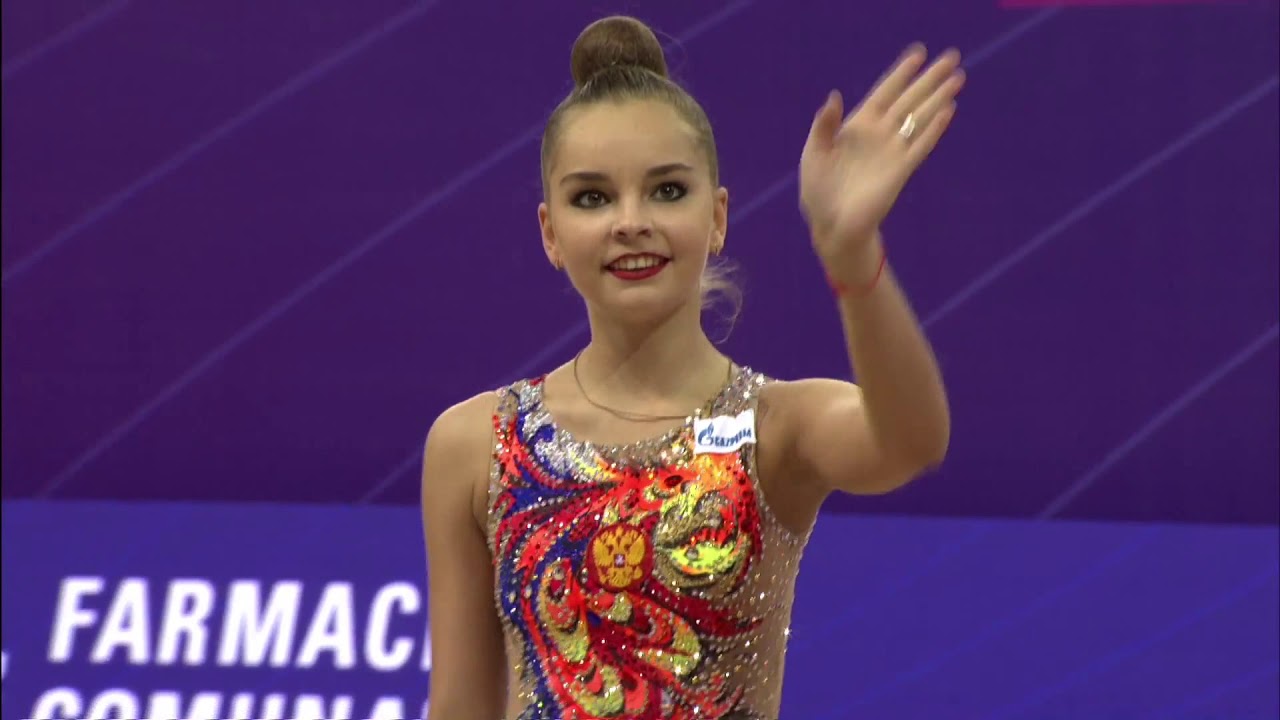 Arina Averina - Ribbon Final - WC Pesaro 2018
