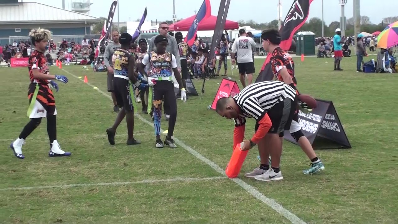 Best 13u Flag Football Player - Red Zone AllStars vs Huron Valley Bengals