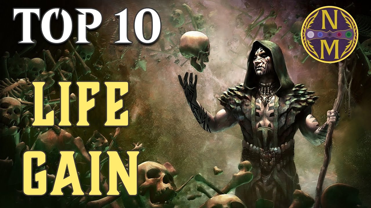 MTG Top 10: Cards That Gain You Life | Every card has 100+ Points! | Magic: the Gathering | Ep. 482